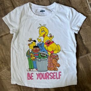 Toddler Short Sleeve Sesame Street Tee Shirt